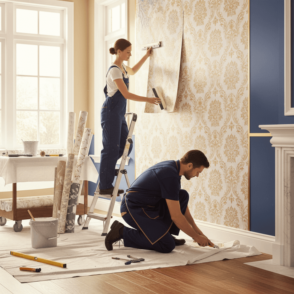 Elevate Your Space with Professional Wallpaper Installation